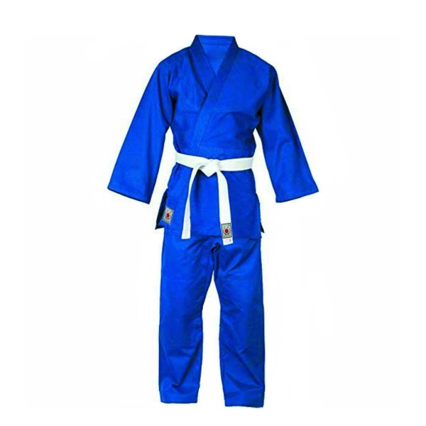 Judo Anzug, blau, DELUXE Edition