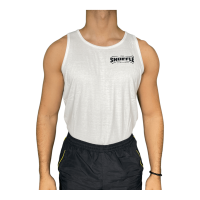 Box Shirt, weiß, 100% Polyester, Marke: SHUFFLE
