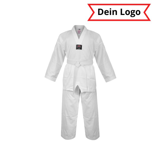 Taekwondo Anzug, weiß, personalisiert
