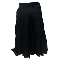 Hakama, schwarz, Mischgewebe