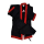 Hapkido suit, black/red, blended fabric