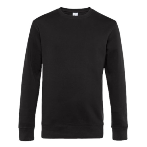 Sweatshirt Farbe: Schwarz, 280g, Rundhals, 80% Baumwolle / 20% Polyester