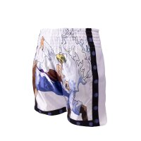 Anime Athletics Muay Thai Short - Weiß/Schwarz,...