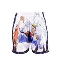 Anime Athletics Muay Thai Short - Weiß/Schwarz,...