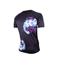 Anime Athletics Rashguard - Schwarz/Weiß, KAMINARI