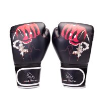 Anime Athletics Boxhandschuhe - Schwarz/Weiß, BAJURANGU GUN, COMFORT VERSION