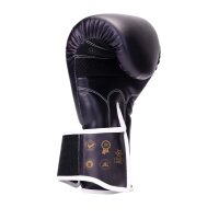 Anime Athletics Boxhandschuhe - Schwarz/Weiß, BAJURANGU GUN, COMFORT VERSION