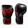 Boxhandschuhe, schwarz/rot, Premium Leder, Größe 14oz, MODELL: BLACK SHADOW
