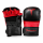 MMA Handschuhe, schwarz/rot, Premium Leder, Größe L, MODELL: RED GHOST