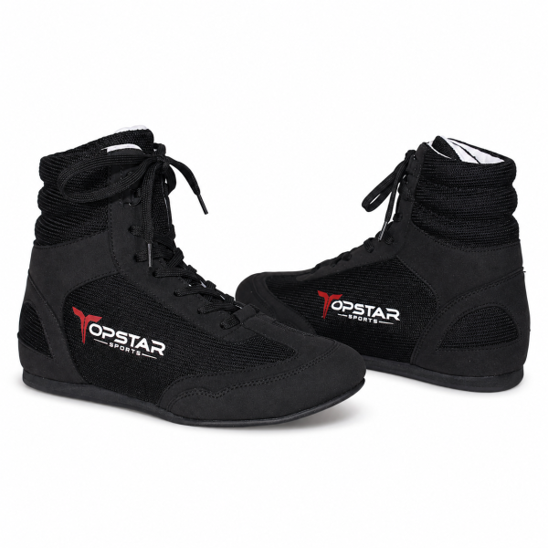 Boxstiefel, schwarz, Kunstleder, MODELL: SHADOW STEP