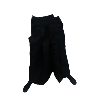 Hakama, schwarz, Mischgewebe, Gr. 23 (160cm)