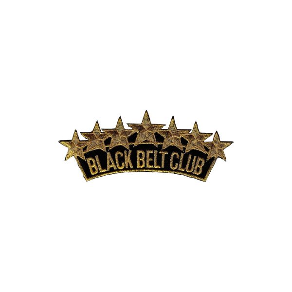 BLACK BELT CLUB Aufnäher