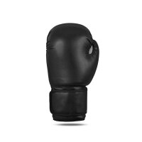 Boxhandschuhe, schwarz/weiß, Leder, TOP-Modell
