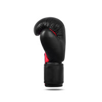 Boxing gloves, black/red, TOP model