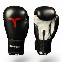 Boxhandschuhe, schwarz/weiß, TOP-Modell