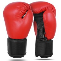Boxhandschuhe, rot/schwarz, TOP-Modell