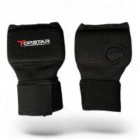 Box-Innenhandschuhe, schwarz, Elastikschoner