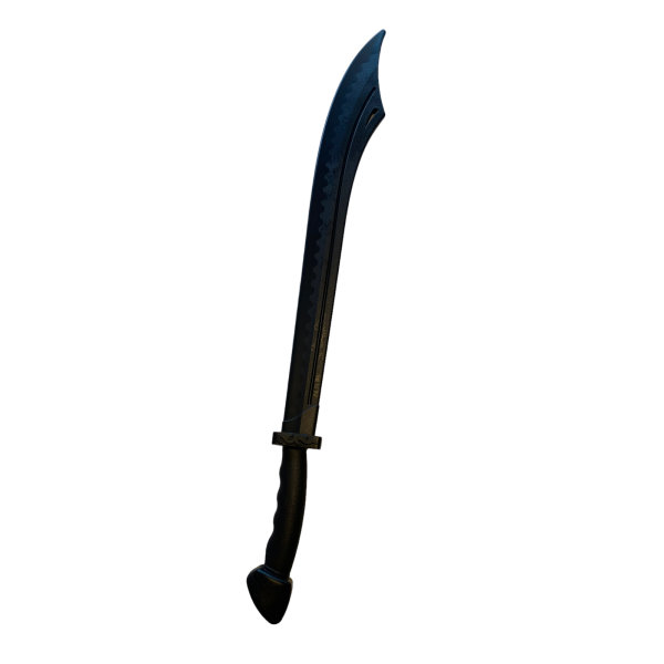 Hartplastik Kung-Fu Schwert, schwarz, Polypropylen