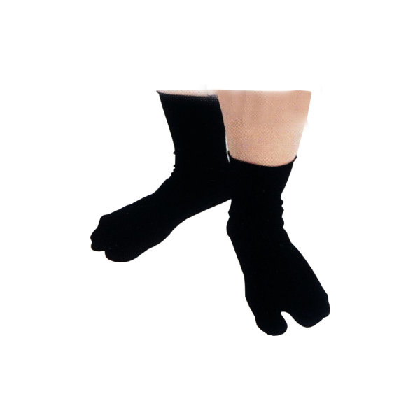 Ninja stockings, black, 100% cotton