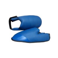Karate Fuﬂschoner, blau, PU, SIMPLE