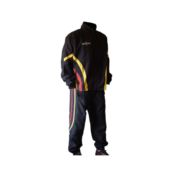 Trainingsanzug, schwarz, GERMAN-MODELL, blanko