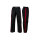 Kick-Box pants, black, mixed fabric, 2 stripes