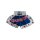 Kick-Thai-Box Shorts, blue/white/red