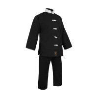 Kung-Fu Anzug, schwarz/weiß, SHAOLIN