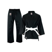 Karate Anzug, schwarz, 12oz, KUMITE, 200cm