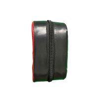 Arm Mitt, schwarz/rot, Vinyl