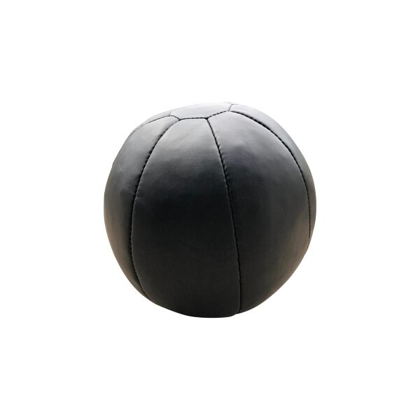 Medizin Ball, schwarz, Kunstleder