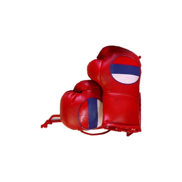 Mini Boxhandschuhe, rot, Russland Flagge