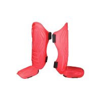 Schienbein-Spannschoner, rot, Neopren