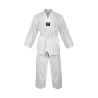 Taekwondo Anzug, weiß, Mischgewebe, 160cm
