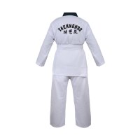 Taekwondo Anzug, weiß, DAN m. Druck
