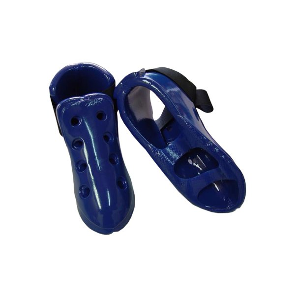 Semi-Kontakt Fußschützer, blau, Schaumstoff