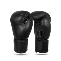 Boxhandschuhe, schwarz, Leder, TOP-Modell