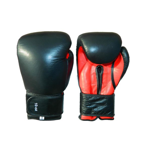 Boxhandschuhe, schwarz/rot, COBRA-Modell