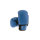 Boxhandschuhe, blau/schwarz, BREATH-Modell