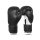 Boxhandschuhe, schwarz/weiß, Kunstleder, LION BREATH-Modell