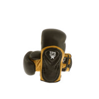Boxhandschuhe, schwarz/gold, BAT-Style Modell