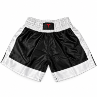 Box Shorts, schwarz/weiß