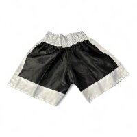 Box Shorts, schwarz/weiß