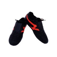 Taekwondo Schuhe, schwarz, Leder