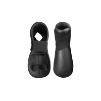 Kickbox Fußschoner, schwarz, PU, ADVANCED
