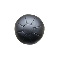 Medizin Ball, schwarz, Kunstleder