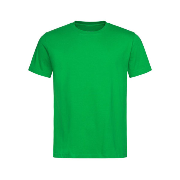 T-Shirt, grün, > 200g, Rundhals